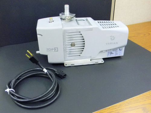 Agilent Varian IDP-3 Dry Oil-Free Scroll Vacuum Pump DP3B01 115V