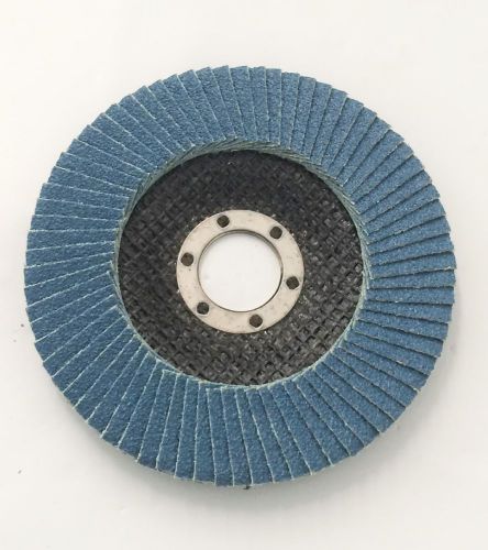 50pc 4-1/2&#034; x 7/8&#034; 80 grit premium zirconia flap disc sanding grinding wheel for sale
