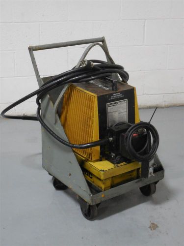 USED ENERPAC HUSHH-PUP PORTABLE ELECTRIC HYDRAULIC PUMP 1.5 HP CART