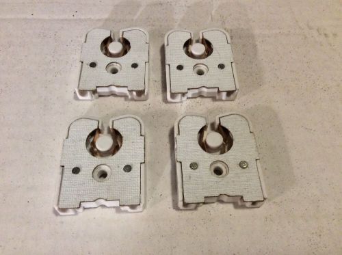 Fluorescent Lamp holder Bi Pin Sockets Set Of 4