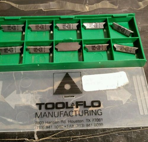 Cowboy carbide!! tool flo v85 438 int. c6h api tool joint thread insert qty. 10 for sale