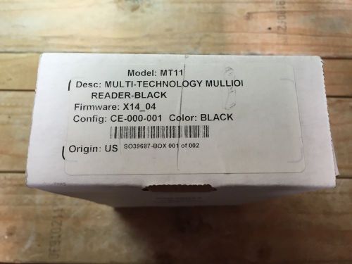 New AptiQ MT11 Multi-technology Mullion Reader (Black)