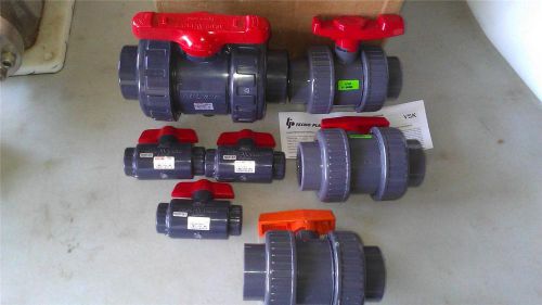7  assorted sizes ball valve pvc asahi av techno plastic epdm for sale