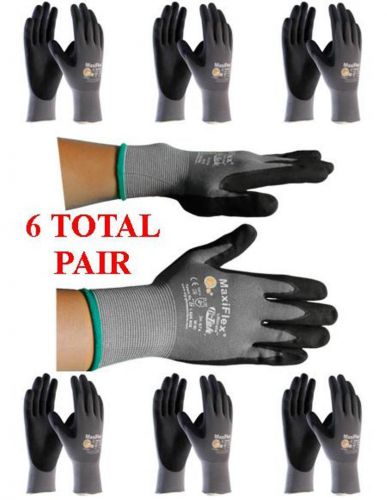 G-tek maxiflex 34-874 pip seamless knit nylon gloves - 6 pairs - choose size! for sale