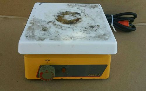 Thermolyne Cimarec 2 Hot Plate 7x7&#034; Model HP46825 Tested