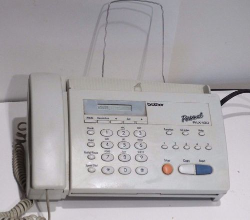 Brother personal fax-190 Comes With Roll of Paper Included