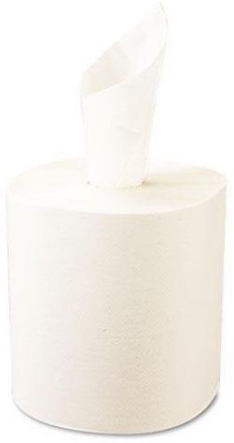Windsoft 1290 Nonperforated Paper Towel Roll, 8 X 800ft, Bleached White, 12