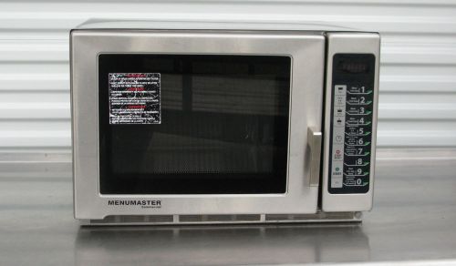 APC Menumaster 1200 Watt Commercial Microwave Stainless Steel RFS12TSW