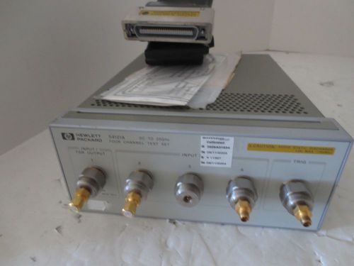 HP AGILENT  54121A 4-CHANNEL OSCILLOSCOPE TEST SET DC TO 20GHz