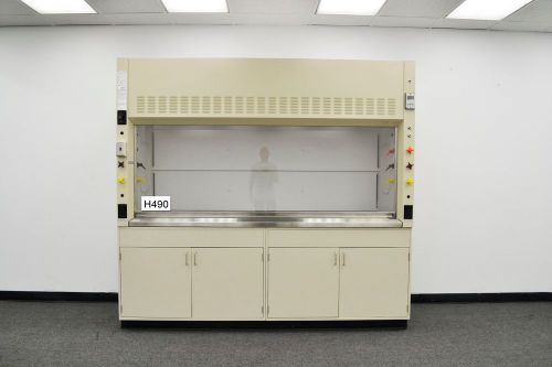 8&#039;  mott laboratory fume hood (h490) for sale