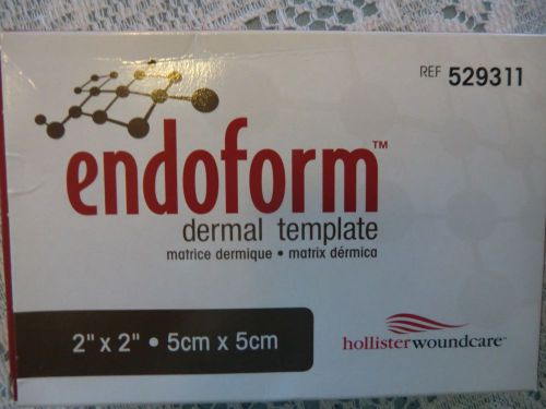 Hollister Endoform Dermal Template Box of 10 - 2&#034;x 2&#034; Exp. 3/2019