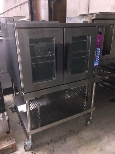 Lang Electric Single Stack Convection Oven on Stand ECCO C With Digital controls