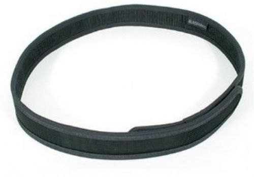 BLACKHAWK! Hook And Loop Black Trouser Belt - X-Large