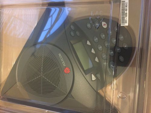Brand New in box Polycom Soundstation Full Duplex Conference Phone with 2 mics