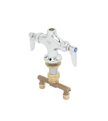 T&amp;s brass b-0300-ln single hole deck mount mixing faucet for sale
