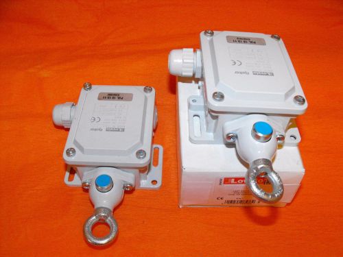 Lovato p2l151311 rope-pull lever limit switches for emergency stopping.new for sale