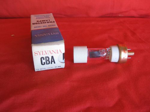 Sylvania cba projector bulb 500 watts 120v new item old stock 50 hrs for sale