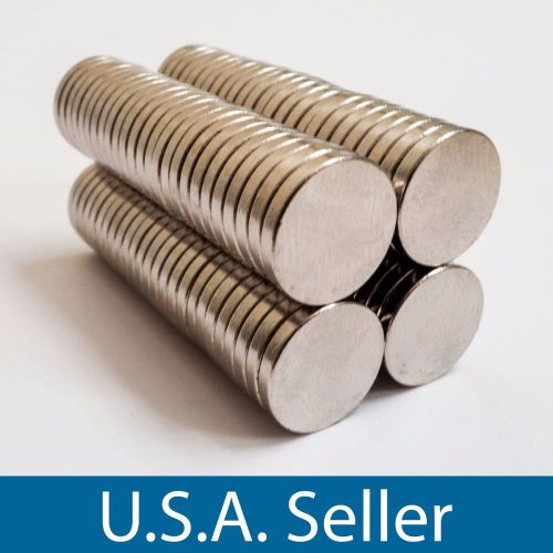 25 100 12x2 mm N42 Strong Rare Earth Neodymium Magnet Permanent Disc Magnets