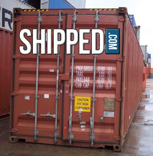 40&#039; HIGH CUBE WWT STEEL SHIPPING / CARGO CONTAINER - BEST PRICE IN BALTIMORE, MD