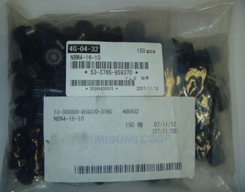 Misumi Knurled Plastic Knob Screws NBM4-16-10