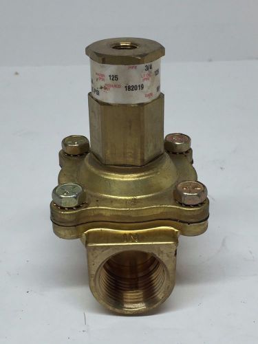 Asco p210c35 solenoid valve 3/4 inch, 125 psi, for sale