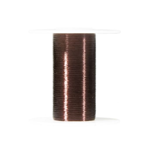 43 awg gauge plain enamel copper magnet wire 2oz 8262&#039; 0.0024&#034; 105c brown for sale