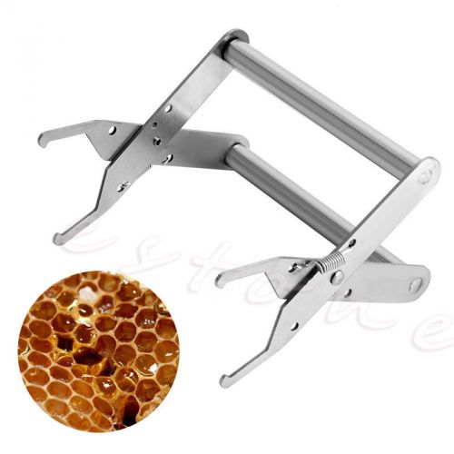 Beekeeping Equip Bee Hive Frame Holder Lifter Capture Grip Tool Stainless Steel