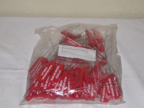 NON-WORKING DISPLAY WIRE TAGS 9000-40-682 DNI TAG 60PCS