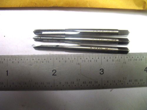3 - new  usa made standard tool 5-40 gh2 2 flute chrome plated gun taps for sale