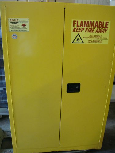 Eagle manufacturing flammable liquid storage cabinet model ypi-4510 for sale