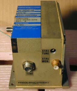 Frequency West Microwave Oscillator 6.3-6.8 GHz.  Model MS-56XO
