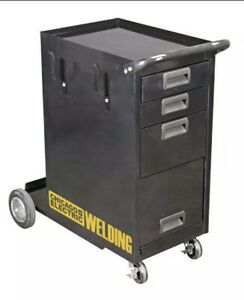 welding cart with drawers