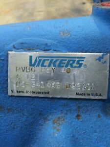 Vickers Hydraulic Pump PVB6 RSY40 C12