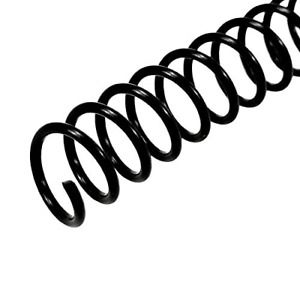 Rayson 15.9mm Spiral Binding Coil 5/8&#034; Black Coil bindings Spines 4:1 Pitch