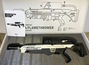 The Boring Company Not A Flamethrower with Box and Manual