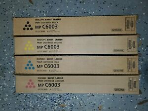 Genuine Ricoh Savin Lanier Toner SET MP C6003 MP C5503 MP C4503  MP C6004