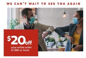 STAPLES COUPON $20 off $80 Online/Phone ONLY EXPIRES on 6/12/2021
