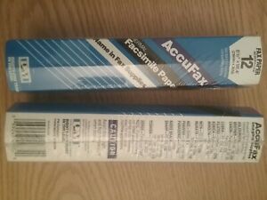 4 Roll AccuFax Thermal Facsimile Paper 1/2&#034; X 98.4&#039;, Reorder Code: 12