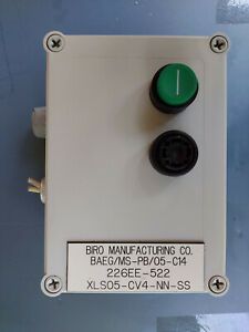 21NN94 SWITCH FROM BIRO BANDSAW, FROM WORKING UNIT, AS SHOWN, GOOD CONDITION