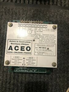 Leroy somer ACEO AVR Rs-128-0 Automatic Voltage Regulator
