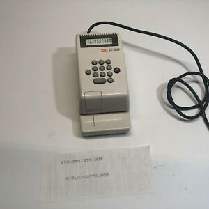 MAX Electronic Check Writer EC-30A, pre-owned, READ DESCRIPTION, FREE SHIPPING !