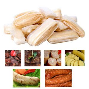 2.5m*29mm Edible Sausage Casings skins Packaging Pork Intestine Sausage TubesESL