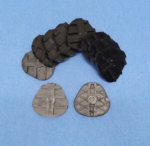 10 WHIP MIX THREAD MOUNTING DISPOSABLE ARTICULATING PLATES 8580B (by Waterpik)