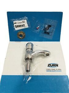 Zurn AquaSpec Push Button Low Arc Single Basin Metering Faucet, Lead Free Chrome