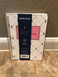 Emily Ley 2021 2022 Calendar Planner Weekly New Year Fashion Pineapple Academic