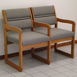 Valley Two Seat Chair w/Center Arms