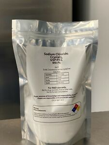 Sodium Chloride, Crystals, USP/FCC, 99+%