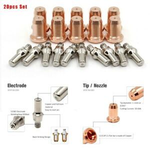 20pcs 52582 Plasma Cutting Consumables For PT60  IPT-60 Plasma Cutting Torch