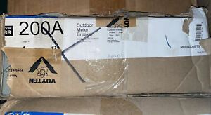 (C) Eaton Cutler Outdoor Meter Breaker MB48B200BTS 200A 1Phase 3Wire 120/240VAC