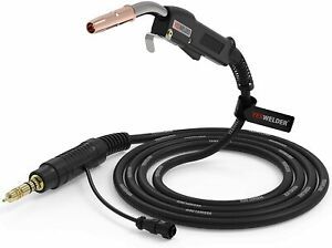 YESWELDER MIG WELDING GUN TORCH Stinger 250Amp 15-ft Replacement for Tweco #2 Fi